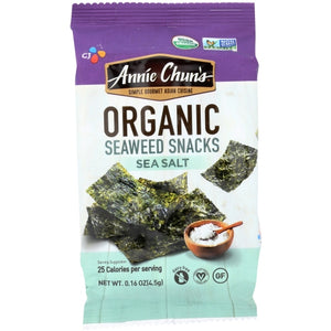 Annie Chun's, Seaweed Snck Seaslt Mini, 0.16 Oz(Case Of 12)