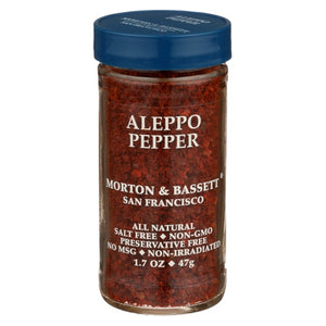 Morton & Bassett, Pepper Aleppo, Case of 3 X 1.7 Oz