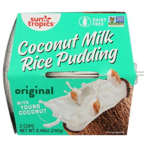 Sun Tropics, Pddng Rice Coconut Milk, 8.46 Oz(Case Of 6)