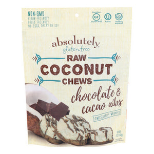 Absolutely Gluten Free, Chews Cocont W Cocoa Nibs, 5 Oz(Case Of 12)