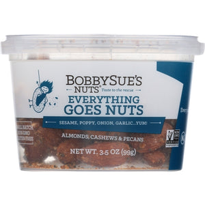 Bobby Sues Nuts, Nuts Mix Everything, 3.5 Oz(Case Of 16)