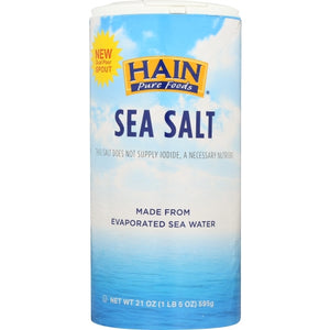 Hain Pure Foods, Salt Sea, 21 Oz(Case Of 8)