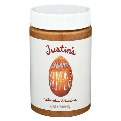 Justin's, Cinnamon Almond Butter, 16 Oz(Case Of 6)