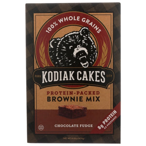 Kodiak Cakes, Brownie Mix Chocolate Fudge, 14.82 Oz(Case Of 6)