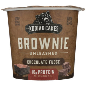 Kodiak Cakes, Brownie Unleashed Chocolate Fudge, 2.36 Oz(Case Of 12)