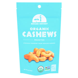 Mavuno Harvest, Organic Roasted Cashews, 4 Oz(Case Of 6)