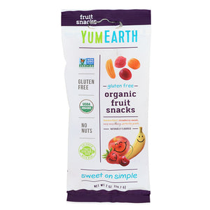 Yum Earth, Organics Organic Fruit Snack  Flavors, 2 Oz(Case Of 12)