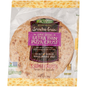Activfit, Sprouted Super Grain Ultra Thin Pizza Crust, 14.25 Oz(Case Of 10)