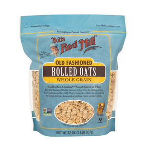 Bobs Red Mill, Rolled Oats Old Fashioned, 32 Oz(Case Of 4)