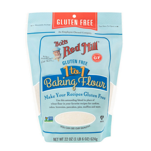 Bobs Red Mill, 1-To 1 Baking Flour Gluten Free, 22 Oz(Case Of 4)