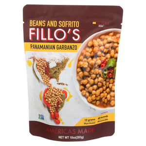 Fillos, Beans  Panamanian Garbanzo, 10 Oz(Case Of 6)