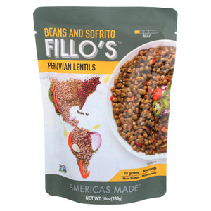 Fillos, Beans Peruvian Lentils, 10 Oz(Case Of 6)