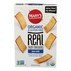 Mary's Gone Crackers, Real Thin Crackers, 5 Oz(Case Of 6)