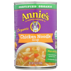 Annie's Homegrown, Organic Chicken Noodle Soup, 14 Oz(Case Of 8)