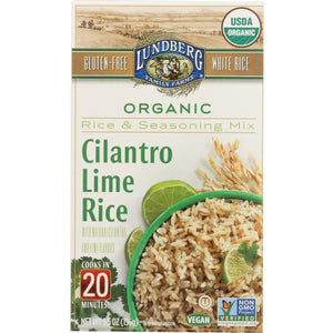 Lundberg, Organic Rice Pilaf Cilantro Lime, 5.5 Oz(Case Of 6)