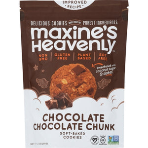 Maxines Heavenly, Cookie Choc Choc Chunk, 7.2 Oz(Case Of 8)