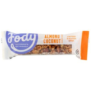 Bar Almond Coconut Case of 12 X 1.41 Oz by Fody Food Co