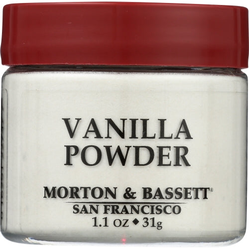 Morton & Bassett, Seasoning Vanilla Powder, 1.1 Oz
