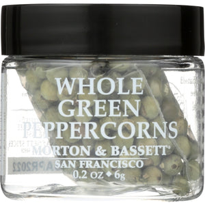 Morton & Bassett, Seasoning Peppercorns Grn, 0.2 Oz