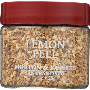 Morton & Bassett, Seasoning Lemon Peel, 1 Oz(Case Of 3)