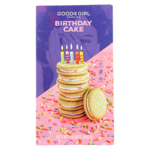 Goodie Girl, Girl Birthday Cake Cookies, 10.6 Oz(Case Of 6)