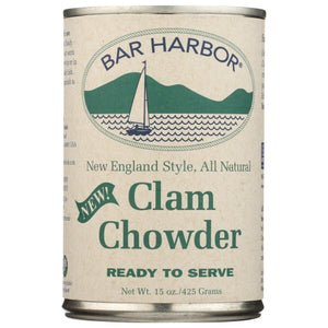 Bar Harbor, Soup Chwdr Clm Nw Eng Rts, Case of 6 X 15 Oz