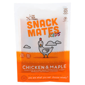 The New Primal, Snack Mates Chicken Maple, 2.5 Oz(Case Of 8)