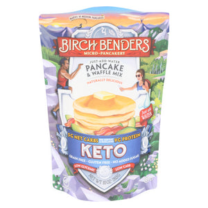 Birch Benders, Pancake & Waffle Mix Keto, 10 Oz(Case Of 6)