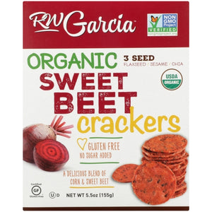 Rw Garcia, Cracker Sweet Beet Org, 5.5 Oz(Case Of 6)