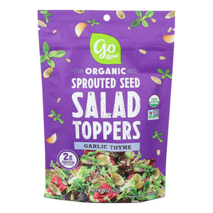 Go Raw, Go Raw Salad Topper Garlic Thyme Sprouted, 4 Oz(Case Of 10)