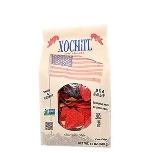 Xochitl, Chip Corn Patriotic, Case of 10 X 12 Oz