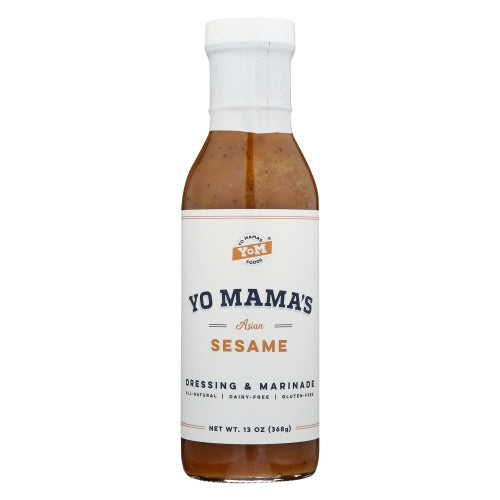 Yo Mamas Foods, Dressing Asian Sesame, 13 Oz(Case Of 6)