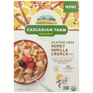 Cascadian Farm, Cereal Gf Hny Van Crnch, 10.5 Oz(Case Of 12)