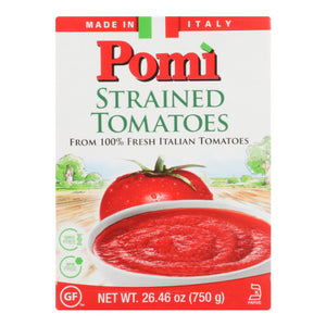 Pomi, Tomatoes Strained, Case of 12 X 26.46 Oz