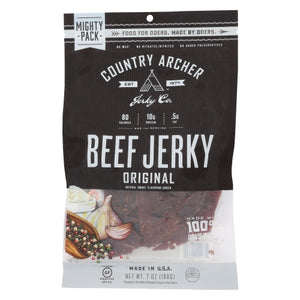 Country Archer, Jerky Beef Original, 7 Oz(Case Of 8)