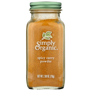 Simply Organic, Powder Curry Spicy Org, 2.8 Oz(Case Of 6)