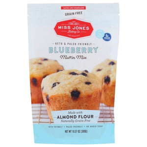 Miss Jones Baking Co, Mix Blueberry Muffin, 10.57 Oz(Case Of 6)
