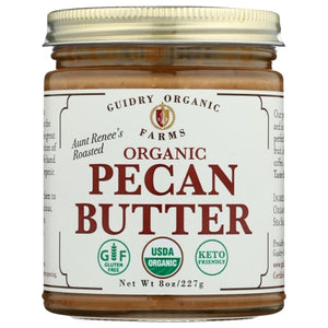 Guidry Organic Farms, Butter Pecan Org, 8 Oz