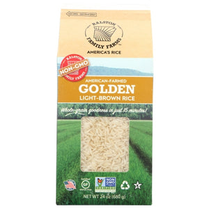 Ralston Family Farms, Rice Golden, 24 Oz(Case Of 6)