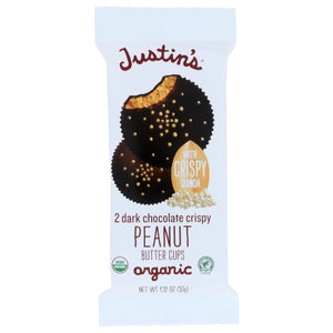 Justin's, Cup Pnut Buttr Crk Choc, 1.38 Oz(Case Of 12)