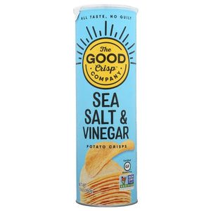 The Good Crisp Company, Crisps Sea Salt & Vinegar, 5.6 Oz(Case Of 8)