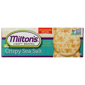 Milton's, Crackr Grmt Crspy Sea Slt, 6.8 Oz(Case Of 8)