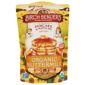 Birch Benders, Pancake Waffle Mx Butrmlk, 16 Oz