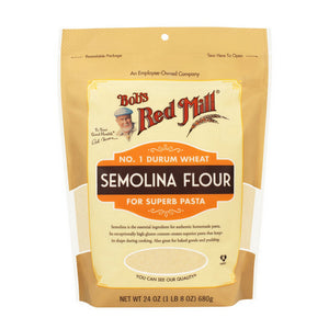 Bobs Red Mill, Semolina Flour, 24 Oz