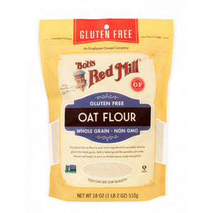 Bobs Red Mill, Oat Flour, 18 Oz(Case Of 4)
