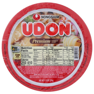 Nongshim, Noodle Bowl Inst Udon, 9.73 Oz(Case Of 5)