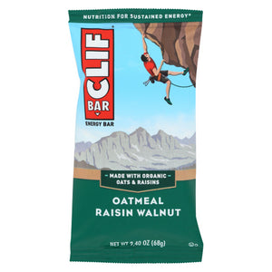 Clif, Oatmeal Raisin Walnut Clif Bar, Case of 12 X 2.4 Oz