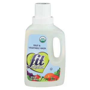 Fit Organic, Produce Wash Soaker Org, Case of 12 X 32 Oz