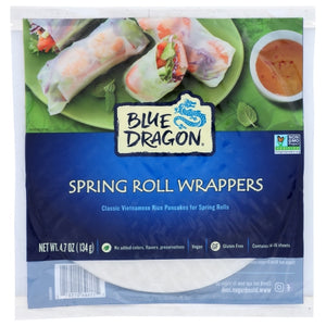 Blue Dragon, Spring Roll Wrapper, 4.7 Oz(Case Of 12)