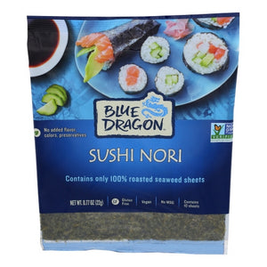 Blue Dragon, Nori Wrapper Sushi, Case of 10 X 0.77 Oz